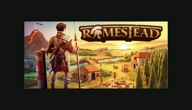 Official Romestead Steam header artwork used as a compressed wiki visual